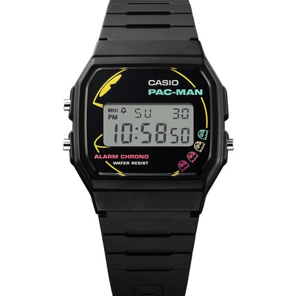 Casio Standard Digital PAC-MAN Collaboration Bio-basiertes Harzarmband Quarz F-91WPC-1A Unisex-Armbanduhr