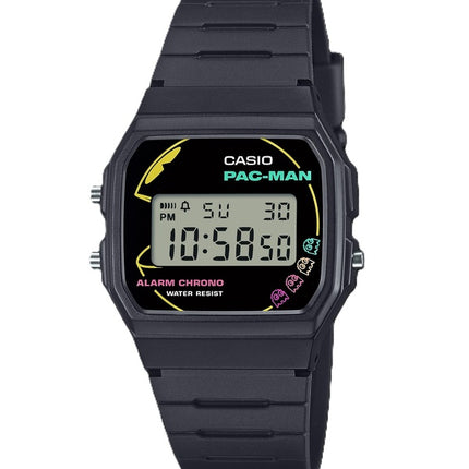 Casio Standard Digital PAC-MAN Collaboration Bio-basiertes Harzarmband Quarz F-91WPC-1A Unisex-Armbanduhr