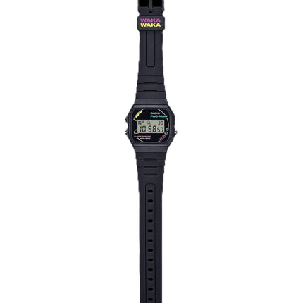 Casio Standard Digital PAC-MAN Collaboration Bio-basiertes Harzarmband Quarz F-91WPC-1A Unisex-Armbanduhr