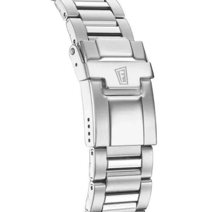 Festina Timeless Chronograph Edelstahl schwarzes Zifferblatt Quarz F20560-5 100M Herrenuhr