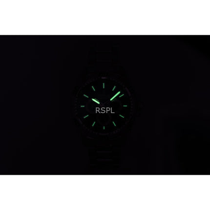 Festina Edelstahl Multifunktions Schwarzes Zifferblatt Quarz F20623-4 100M Herrenuhr