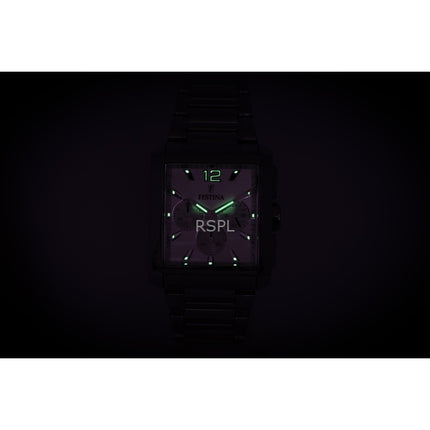 Festina Chronograph Edelstahl Silber Zifferblatt Quarz F20635-1 Herrenuhr