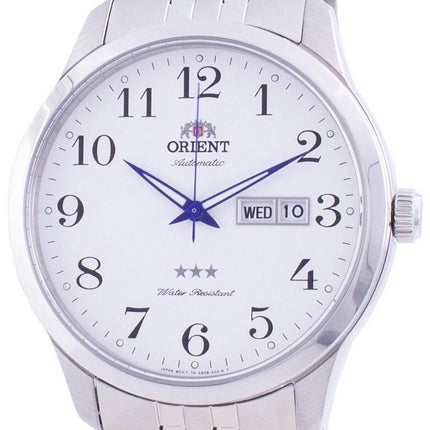 Orient Tri Star White Dial Automatik FAB0B002W9 Herrenuhr