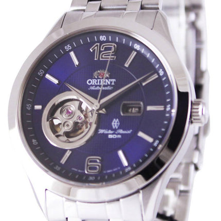 Richten Sie automatische Semi Skelett blaues Zifferblatt FDB05001D Herrenuhr