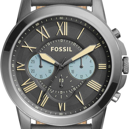 Fossil gewähren Chronograph Quartz Gunmetal Dial FS5183 Herrenuhr