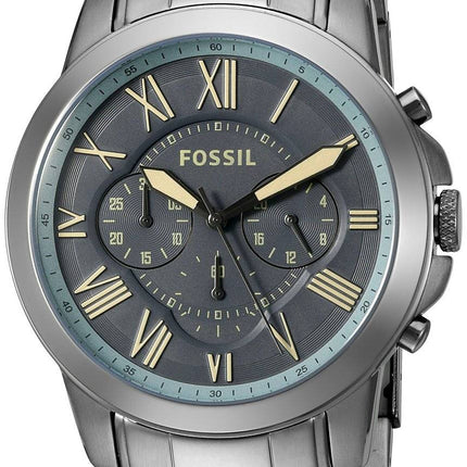 Fossil gewähren Chronograph Quartz Gunmetal Dial FS5185 Herrenuhr