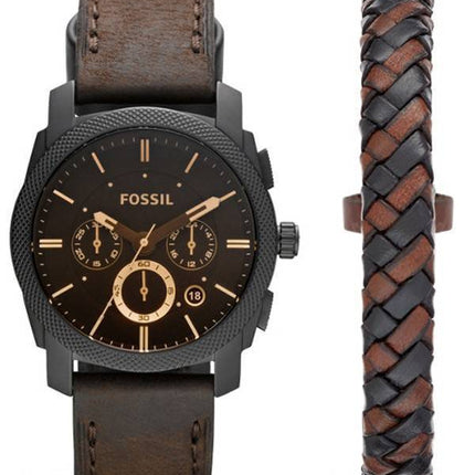 Fossil Maschine Chronograph Quarz FS5251SET Herrenuhr