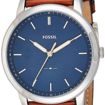 Fossil die minimalistische 3H Slim Herrenuhr Quarz FS5304