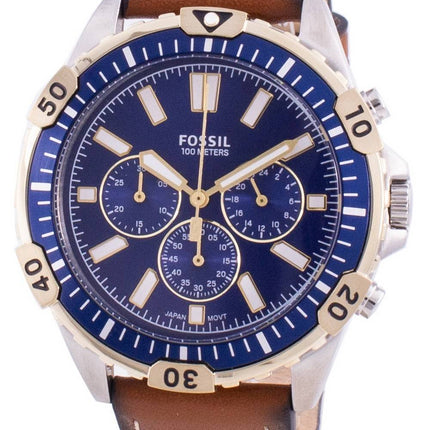 Fossil Garrett FS5625 Quarz Chronograph Herrenuhr