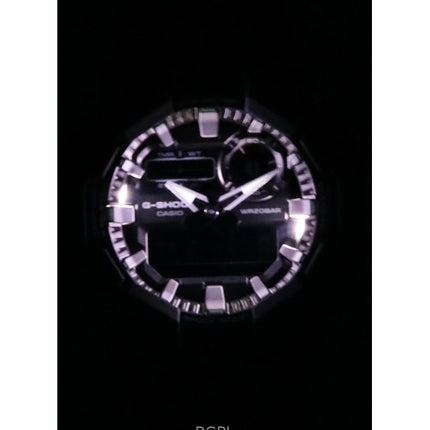 Casio G-Shock Analog-Digital-Armband aus biobasiertem Harz, schwarzes Zifferblatt, Quarz GA-010-1A1, 200 m, Herrenuhr