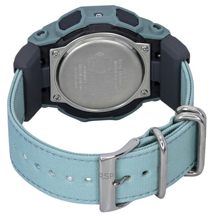 Casio G-Shock Analog-Digital-Stoffarmband Blaues Zifferblatt Quarz GA-010CE-2A 200M Herrenuhr