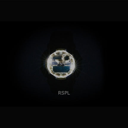 Casio G-Shock Herrenuhr mit Armband aus biobasiertem Harz, analog-digital, goldenem Zifferblatt, Quarzwerk, GA-010GGB-1A9, wasserdicht bis 200 m