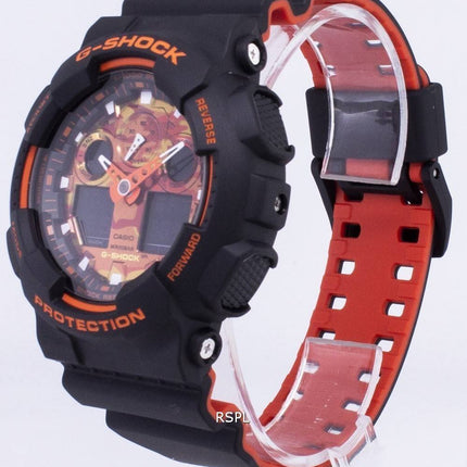 Casio G-Shock GA-100BR-1A GA100BR-1A Analog Digital 200M Herrenuhr