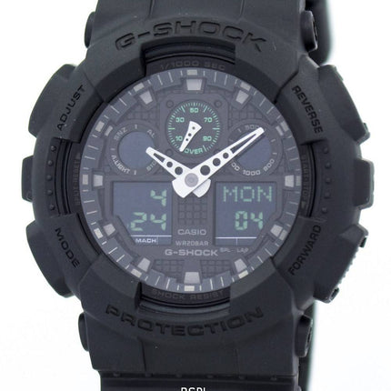 Casio G-Shock Analog Digital GA-100-MB-1A Herrenuhr