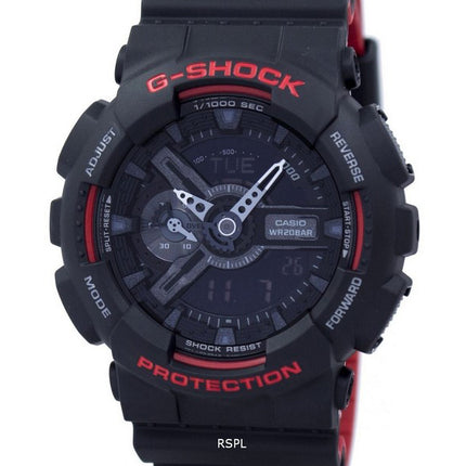 Casio G-Shock Sonderfarbe stoßfest Analog Digital GA-110HR-1A Herrenuhr