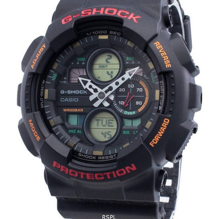 Casio G-Shock GA-140-1A4 Stoßfester Quarz 200M Herrenuhr