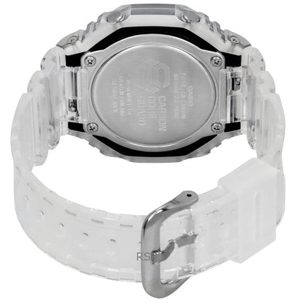 Casio G-Shock Analog-Digital-Harzarmband Blaues Zifferblatt Quarz GA-2100BM-7A2 200M Unisex-Uhr