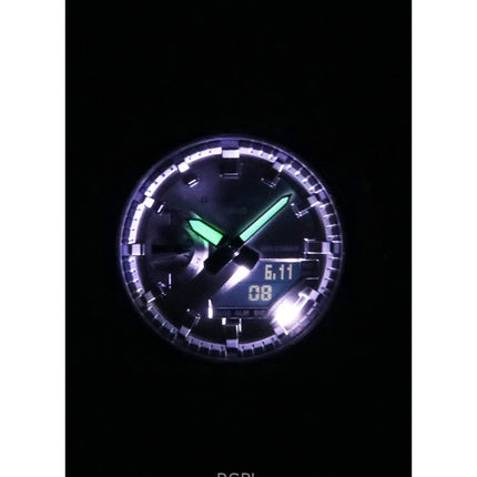 Casio G-Shock Analog-Digital-Harzarmband Graues Zifferblatt Quarz GA-2100BM-7A8 200M Unisex-Uhr