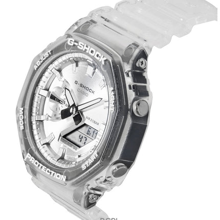 Casio G-Shock Analog-Digital-Harzarmband Graues Zifferblatt Quarz GA-2100BM-7A8 200M Unisex-Uhr