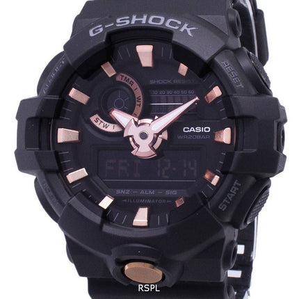 Casio G-Shock GA-710B-1A4 Illuminator 200M Analog Digital Herrenuhr