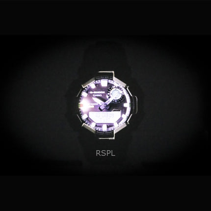 Casio G-Shock Analog-Digital-Smartphone-Link-Uhr aus biobasiertem Harz mit schwarzem Zifferblatt, Solarfunktion, GA-B010-3A, wasserdicht bis 200 m, Herrenuhr