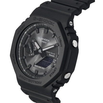 Casio G-Shock Analog Digital Mobile Link Schwarzes Harzarmband Robuste Solarenergie GA-B2100-1A 200M Herrenuhr