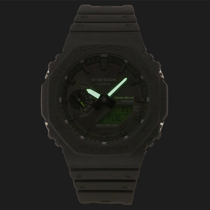 Casio G-Shock Analog-Digital-Smartphone-Link Schwarzes Zifferblatt Harz Solar GA-B2100BEG-1A 200M Herrenuhr