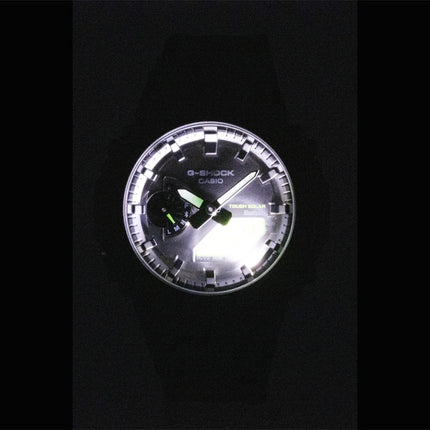 Casio G-Shock Analog-Digital-Smartphone-Link Schwarzes Zifferblatt Harz Solar GA-B2100BEG-1A 200M Herrenuhr