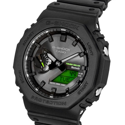 Casio G-Shock Analog-Digital-Smartphone-Link Schwarzes Zifferblatt Harz Solar GA-B2100BEG-1A 200M Herrenuhr