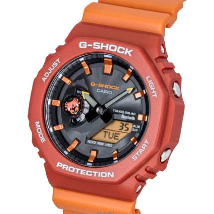 Casio G-Shock Charles Darwin Foundation Analog Digital Smartphone Link Schwarzes Zifferblatt Solar GA-B2100DF-4A 200M Herrenuhr