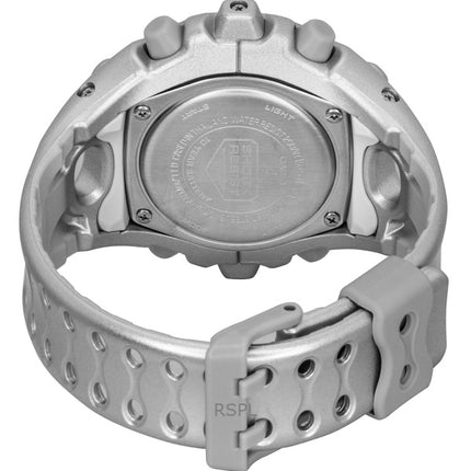 Casio G-Shock Analog-Digital-Harzarmband Silbernes Zifferblatt Quarz GA-V01A-8A 200M Unisex-Uhr