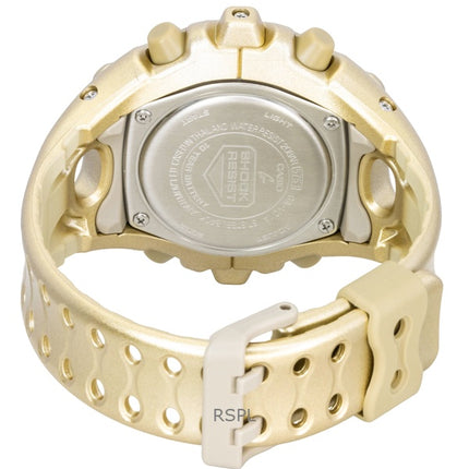 Casio G-Shock Analog-Digital-Uhr mit Harzarmband, goldenem Zifferblatt, Quarzwerk, GA-V01A-9A, wasserdicht bis 200 m, Unisex-Uhr