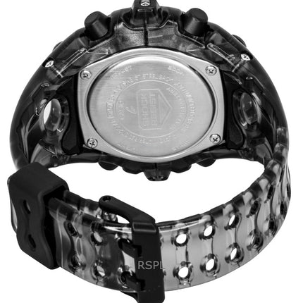 Casio G-Shock Herrenuhr mit Harzarmband, analog-digitalem Uhrwerk, schwarzem Zifferblatt, Quarzwerk, GA-V01SKE-8A, wasserdicht bis 200 m