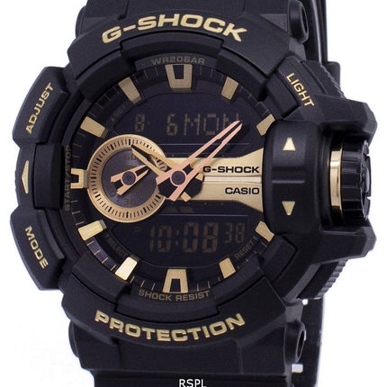 Casio G-Shock analoge digitale Welt Zeit GA-400GB-1A9 Herrenuhr