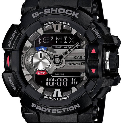 Casio G-Shock G'MIX Bluetooth Smart World Time Analog Digital GBA-400-1A Herrenuhr