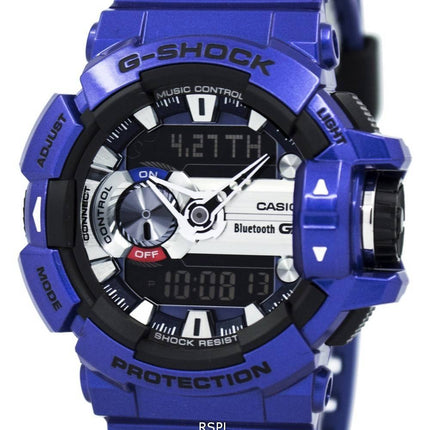 Casio G-Shock G'MIX Bluetooth Smart World Time Analog Digital GBA-400-2A Herrenuhr