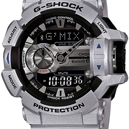 Casio G-Shock G'MIX Bluetooth Smart World Time Analog Digital GBA-400-8 b Herrenuhr
