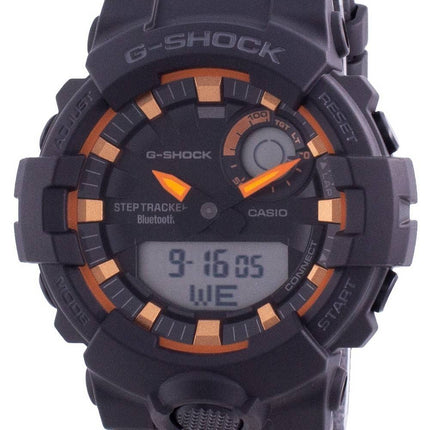 Casio G-Shock Chronograph Schwarzes Zifferblatt Quarz GBA-800SF-1A 200M Herrenuhr