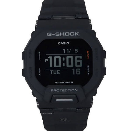 Casio G-Shock G-Squad Digital Smartphone Link Schwarzes Harzarmband Quarz GBD-200-1 200M Herrenuhr
