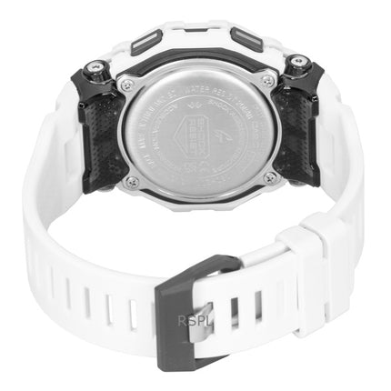Casio G-Shock G-Squad Digital Smartphone Link Herrenuhr mit weißem Harzarmband, Quarzwerk, GBD-200-7, wasserdicht bis 200 m