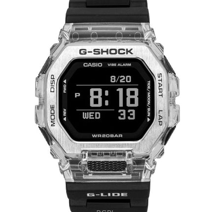 Casio G-Shock G-Lide Digital Smartphone Link Harzarmband Quarz GBX-100S-1 200M Unisex-Uhr