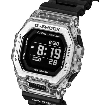 Casio G-Shock G-Lide Digital Smartphone Link Harzarmband Quarz GBX-100S-1 200M Unisex-Uhr