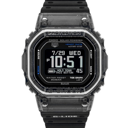 Casio G-Shock G-Lide Smartphone Link Digital Bio-Based Resin Strap Solar GBX-H5600-1 200M Herrenuhr
