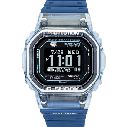 Casio G-Shock G-Lide Smartphone Link Digital Bio-Based Resin Strap Solar GBX-H5600-2 200M Herrenuhr