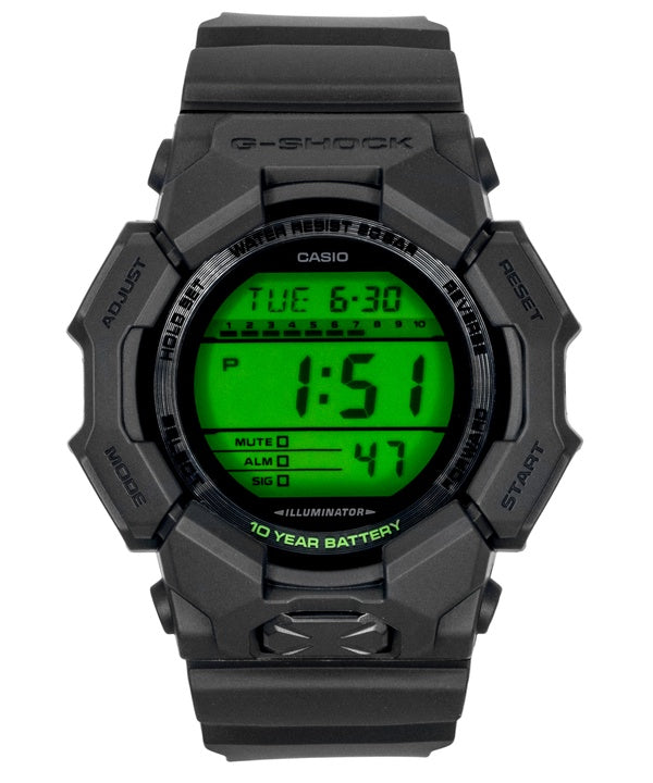 Casio G-Shock Digital Resin Quartz GD-010BEG-1 200M Herrenuhr