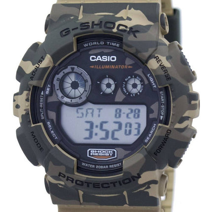 Casio G-Shock Digital Camouflage Serie GD-120CM-5 Herrenuhr