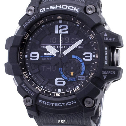 Casio G-Shock GG1000-1A8 GG-1000-1A8 Mudmaster Twin Sensor 200M Analog Digital Herrenuhr
