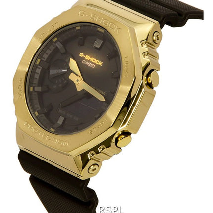 Casio G-Shock Analog Digital Schwarzes Zifferblatt Quarz GM-2100G-1A9 GM2100G-1A9 200M Herrenuhr