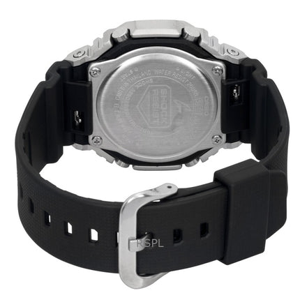 Casio G-Shock G-Steel Analog-Digital Herrenuhr mit biobasiertem Harzarmband, blauem Zifferblatt und Quarzwerk (GM-2100M-1A, wasserdicht bis 200 m)
