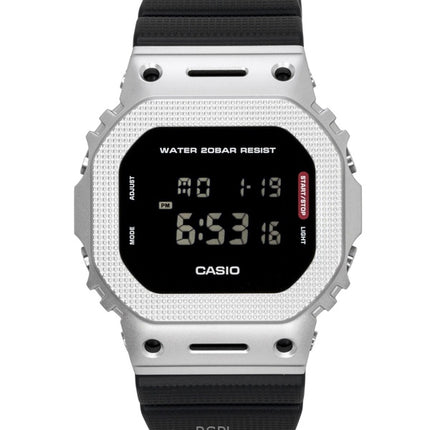 Casio G-Shock G-Steel Digitaluhr mit biobasiertem Harzarmband, Quarzwerk, GM-5600M-1, 200 m, Herrenuhr